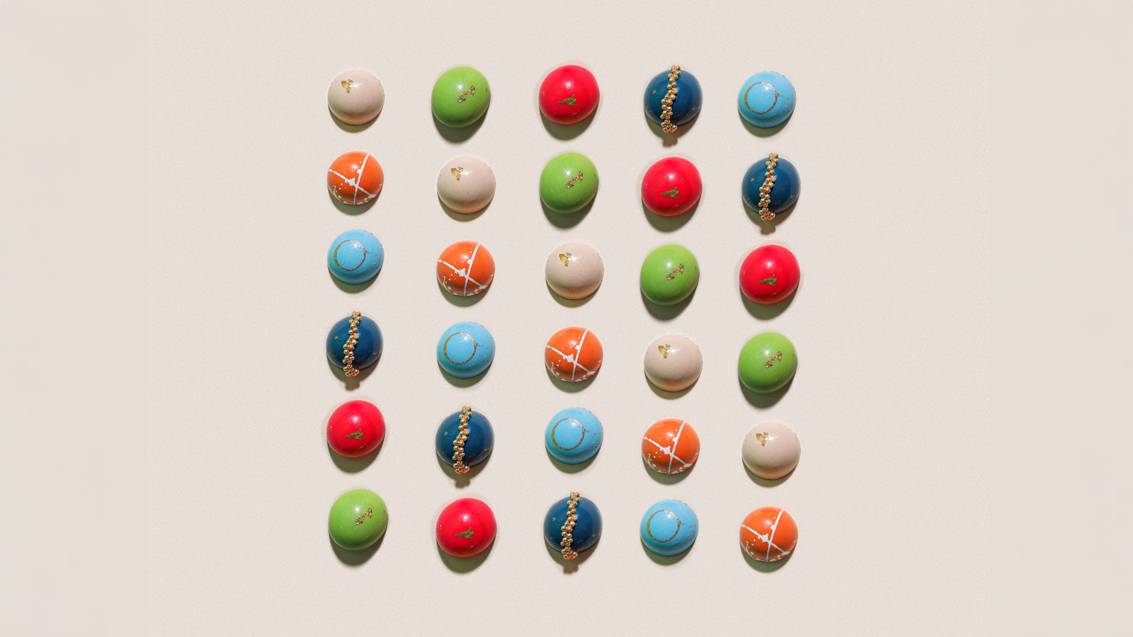 Beautiful bonbons telling the story of the country with the best chocolate in the world