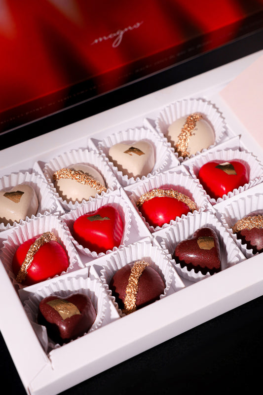 HeartBeats Luxury Chocolate Box (12 pcs)