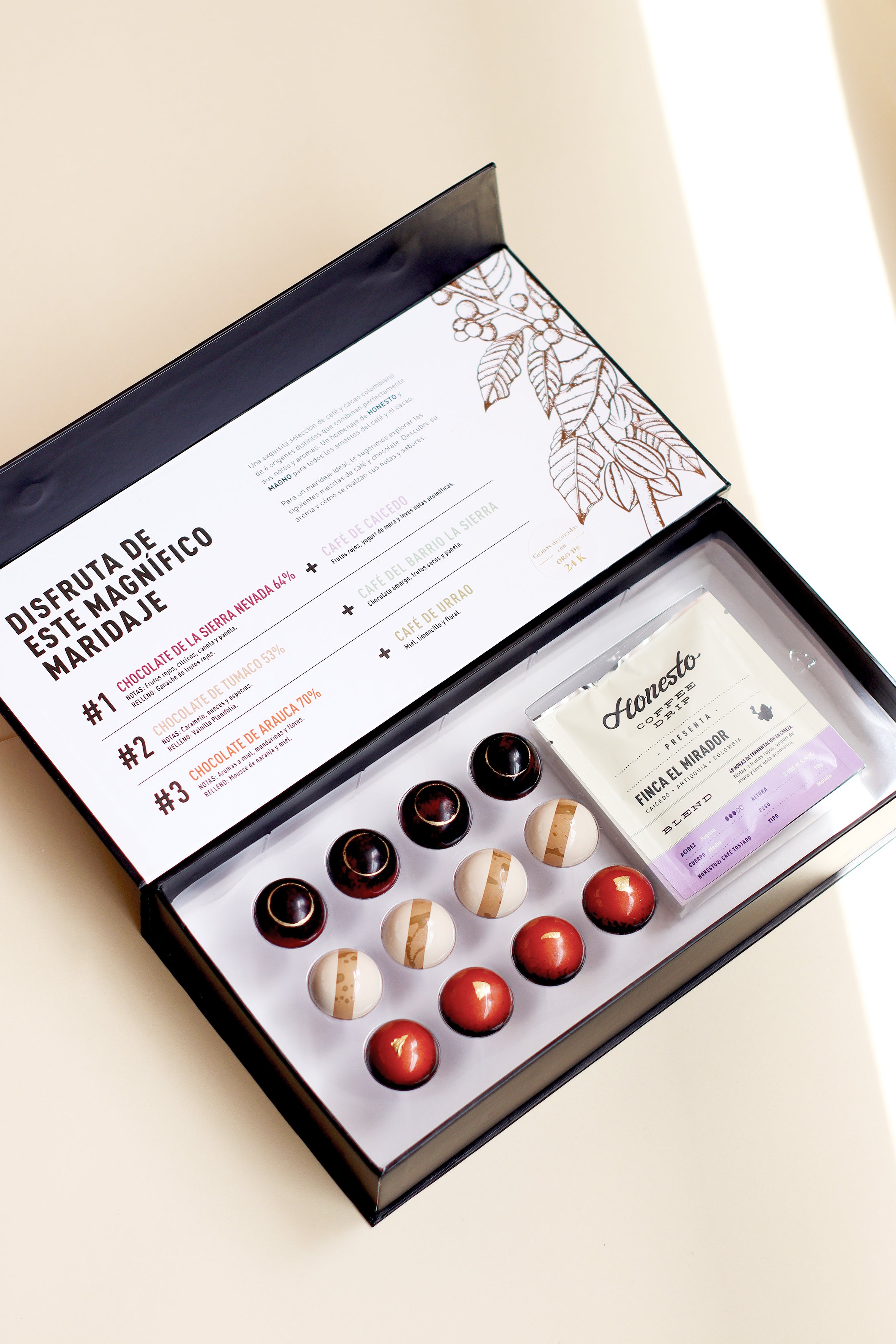 Origin: Colombian Coffee & Chocolate Tasting Kit - Gourmet