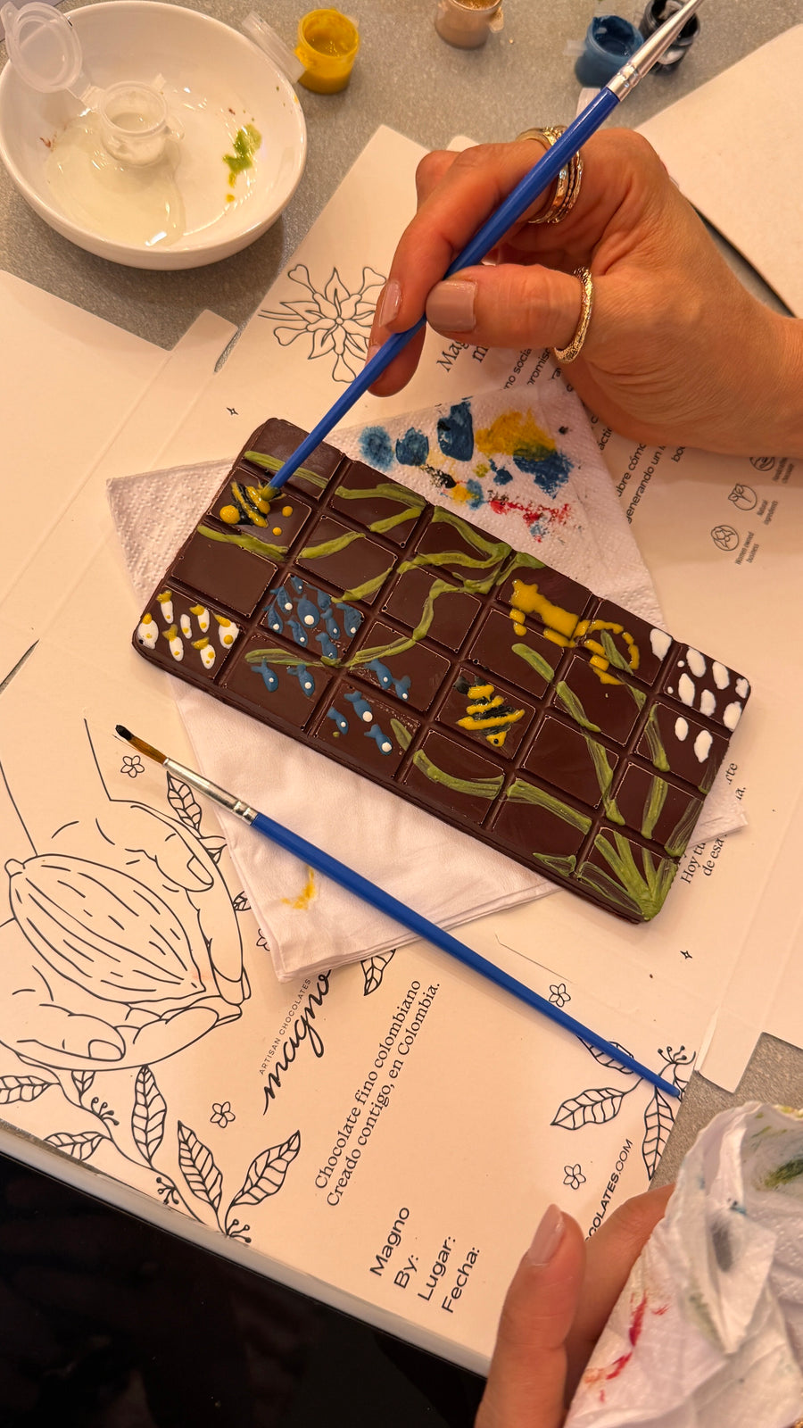 Chocolate Bar Painting Experience