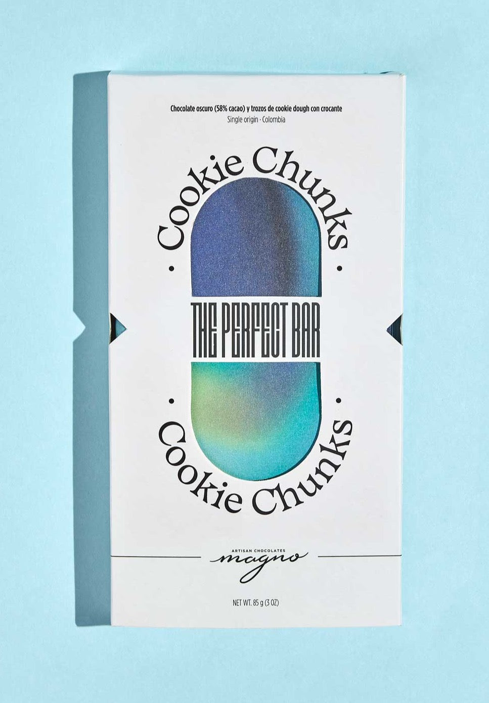 Cookie chunks chocolate bar